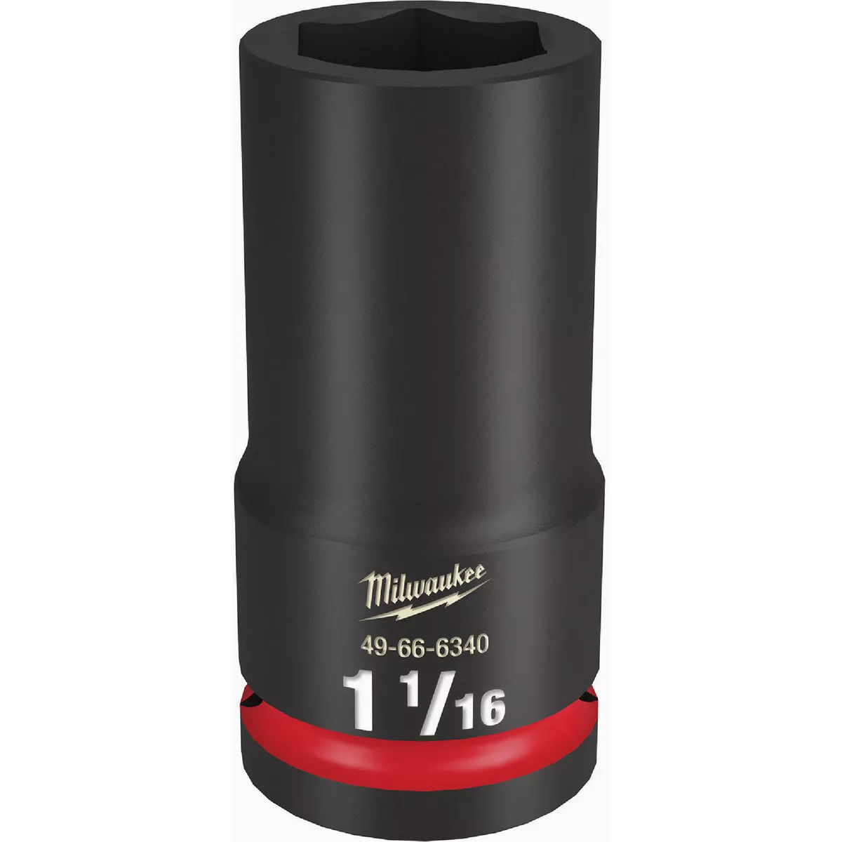 Milwaukee SHOCKWAVE Impact Duty 3/4 In. Drive 1-1/16 In. 6-Point Deep Socket
