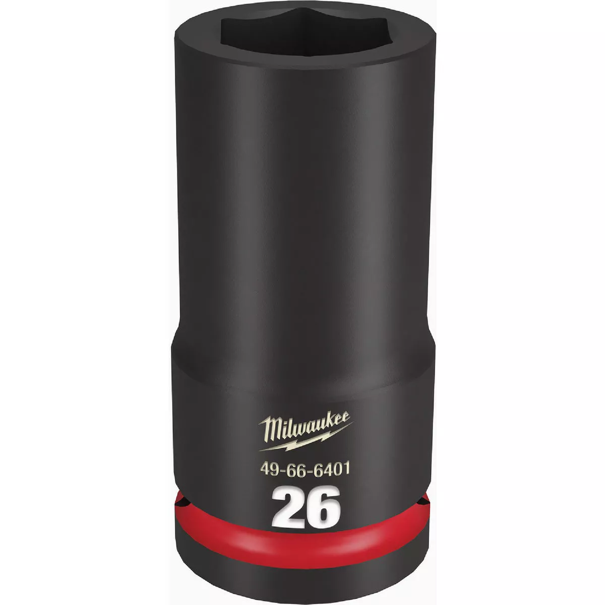 Milwaukee SHOCKWAVE Impact Duty 3/4 In. Drive 26 mm 6-Point Deep Socket-