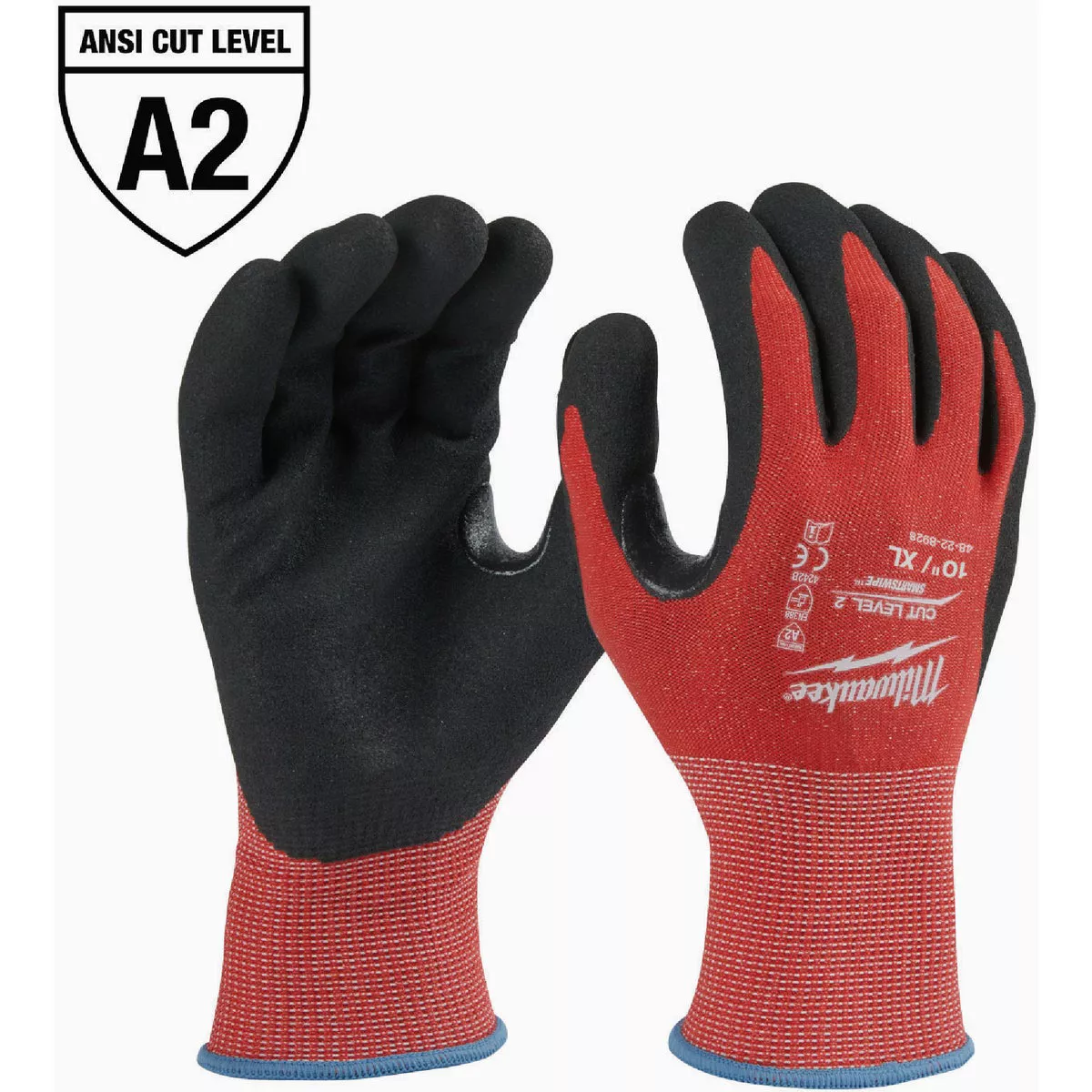 Milwaukee Unisex XL Cut 2 Nitrile Coated Glove-