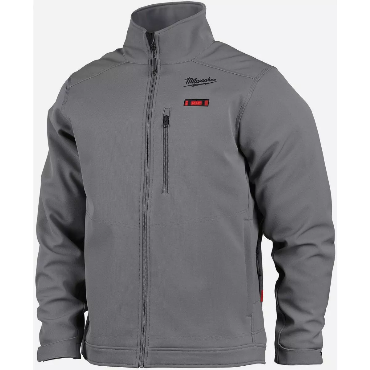 Milwaukee M12 TOUGHSHELL Men's Gray Cordless Heated Jacket Kit, S