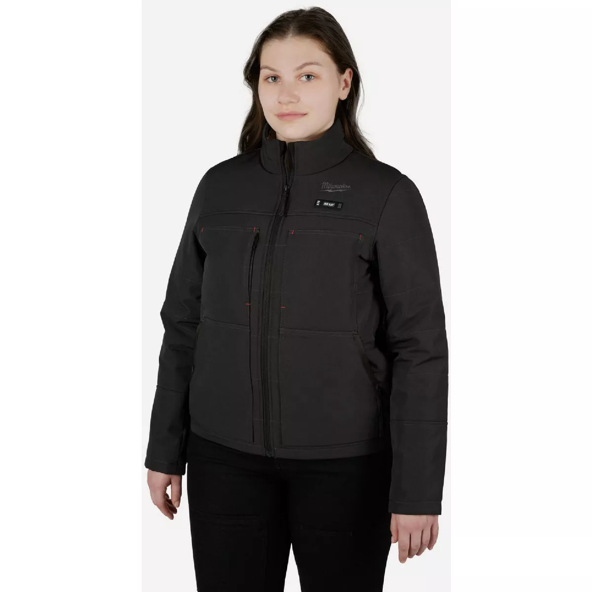 Milwaukee M12 AXIS Women's Black Cordless Heated Jacket Kit, 2XL