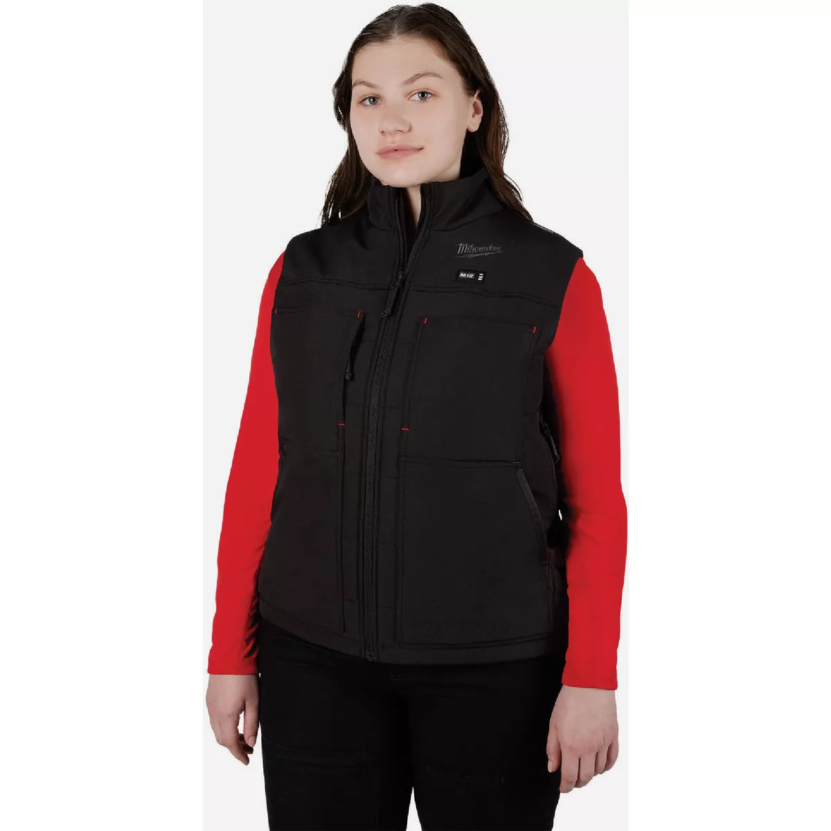 Milwaukee M12 AXIS Women's Black Cordless Vest Kit, S