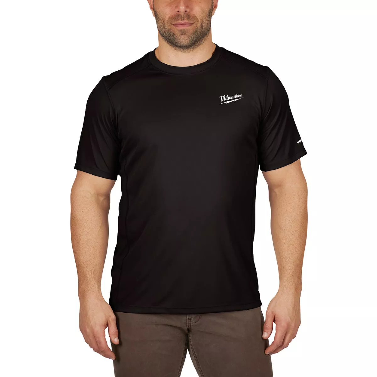Milwaukee Workskin Small Black Short Sleeve Unisex Lightweight Performance Shirt