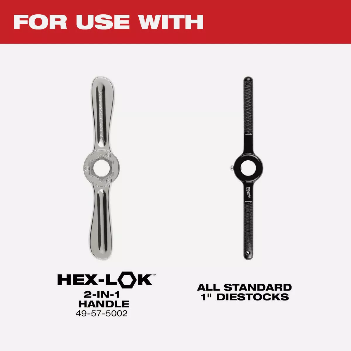 Milwaukee 1/4 In.-28 NF 1-Inch Hex Threading Die - photo 5