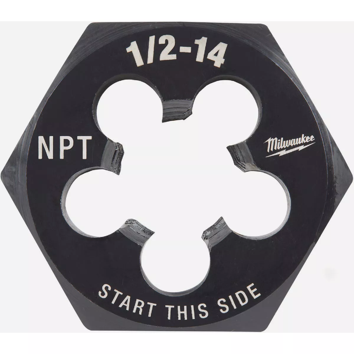 Milwaukee 1/2 In.-14 NPT 2-1/6 In. Hex Threading Die-