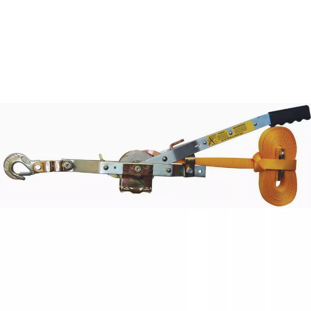 Maasdam 1-Ton Leverage Strap Puller with 25 Ft. Rope | True Value Hardware