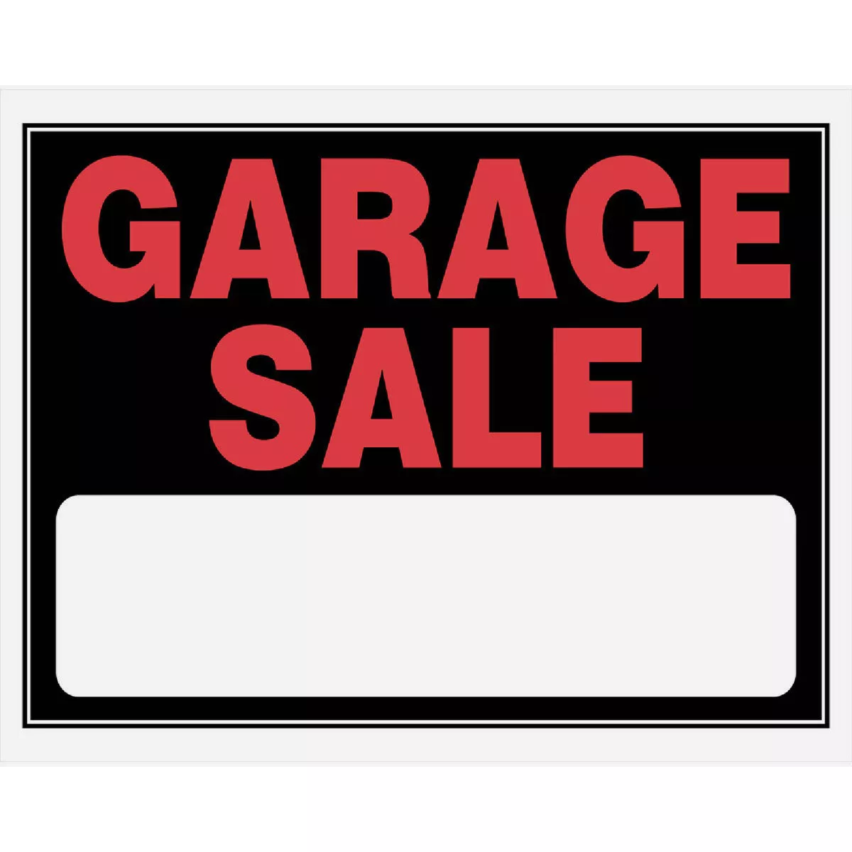 Hillman Garage Sale Sign (15" x 19")