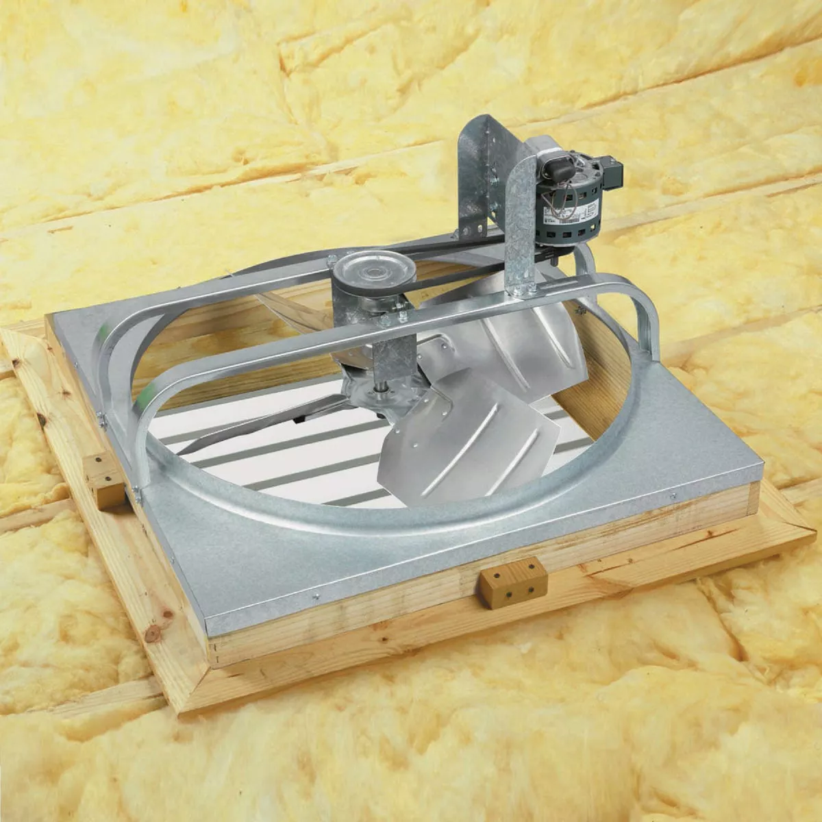 Air Vent Whole House Fans 30" Belt Drive w/Shutter-5700 CFM