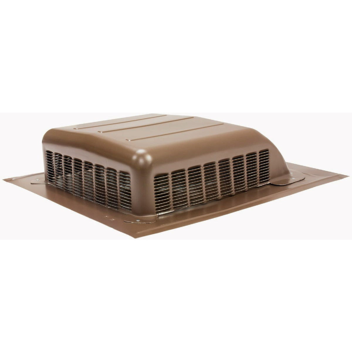 Air Vent Airhawk Brown Galvanized Steel Slant Back Filtered Roof Vent ...