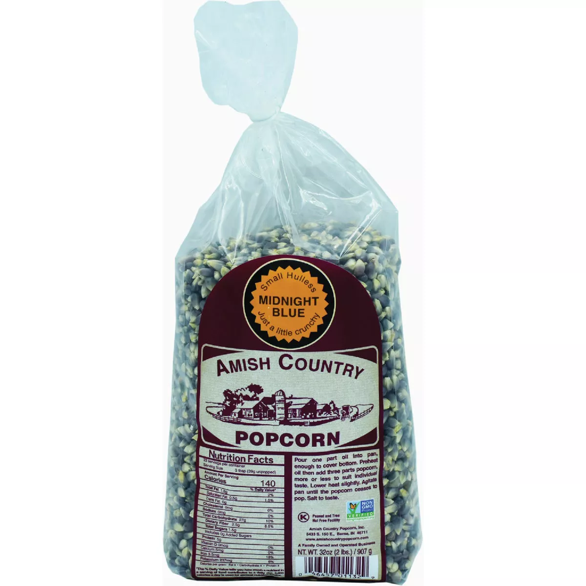 Amish Country Popcorn 2 Lb. Midnight Blue Popcorn | True Value Hardware