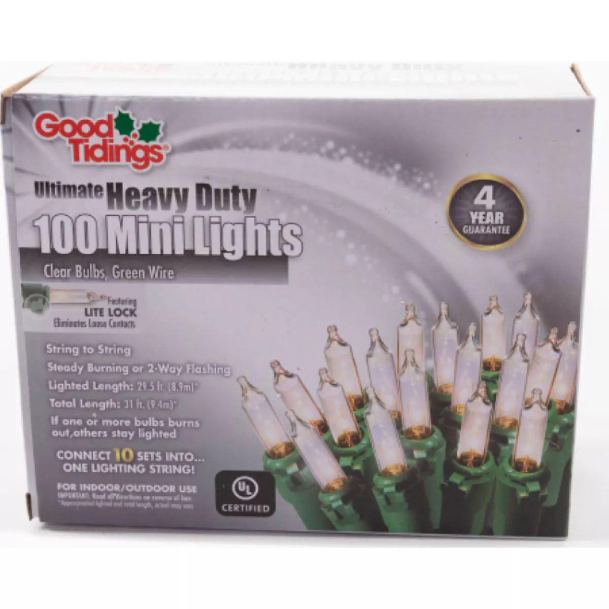 Sienna Warm White 25-Bulb C7 LED Transparent Light Set