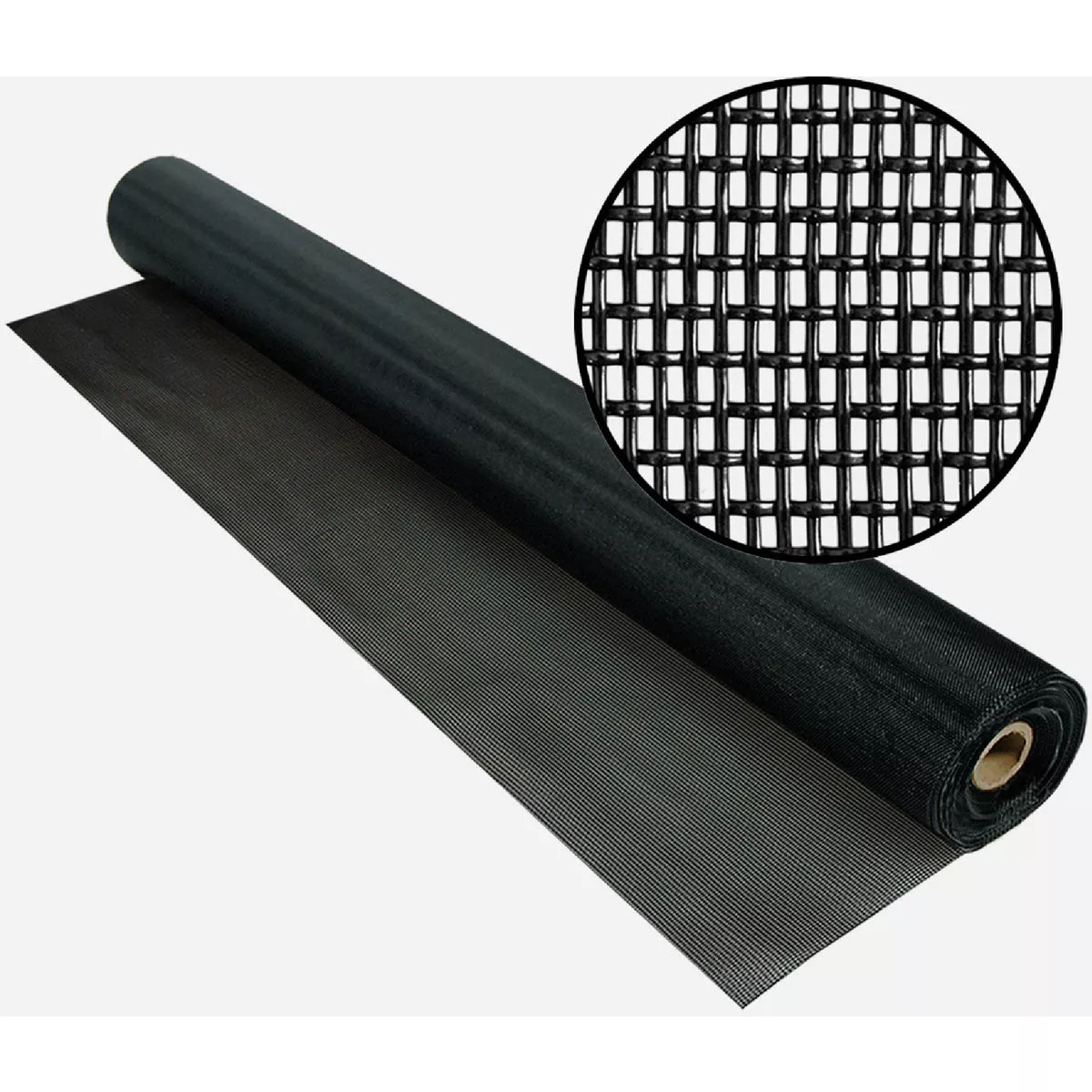 Phifer 60X100' PetScreen Pet Resistant Insect Screen, Vinyl Coated Polyester, Black