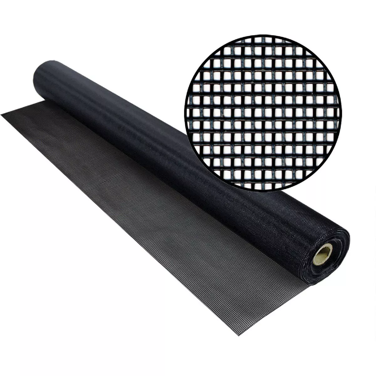 Phifer TuffScreen 36 In. x 100 Ft. Black Fiberglass Screen