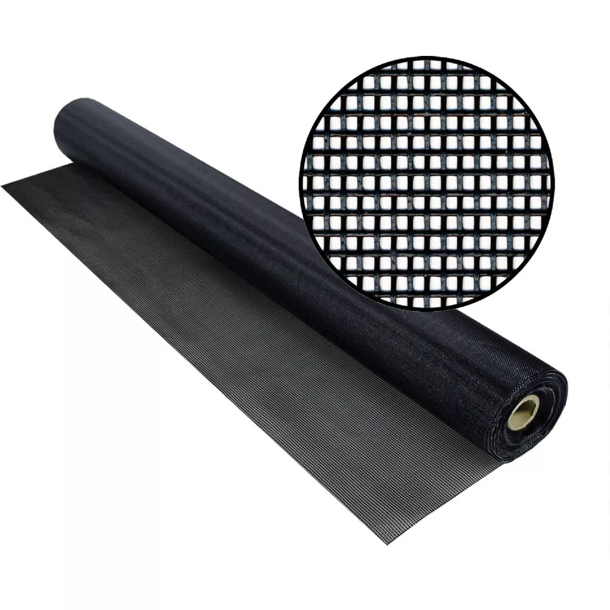 Phifer TuffScreen 48 In. x 100 Ft. Black Fiberglass Screen
