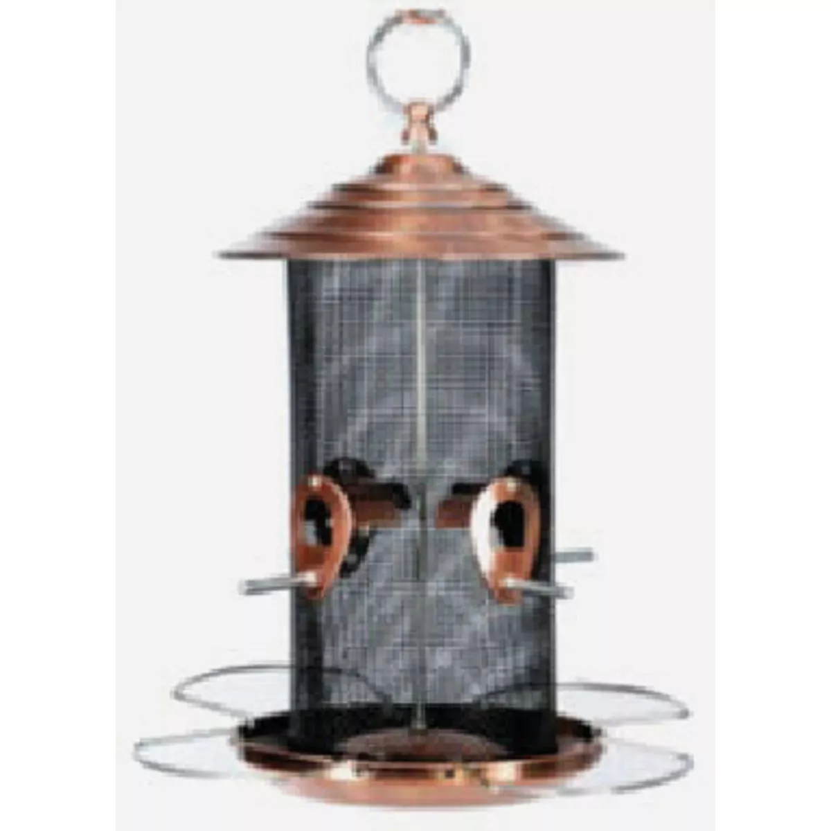 Woodlink Steel Mesh 1.5 Lb. Capacity Farmhouse Silo Bird Feeder