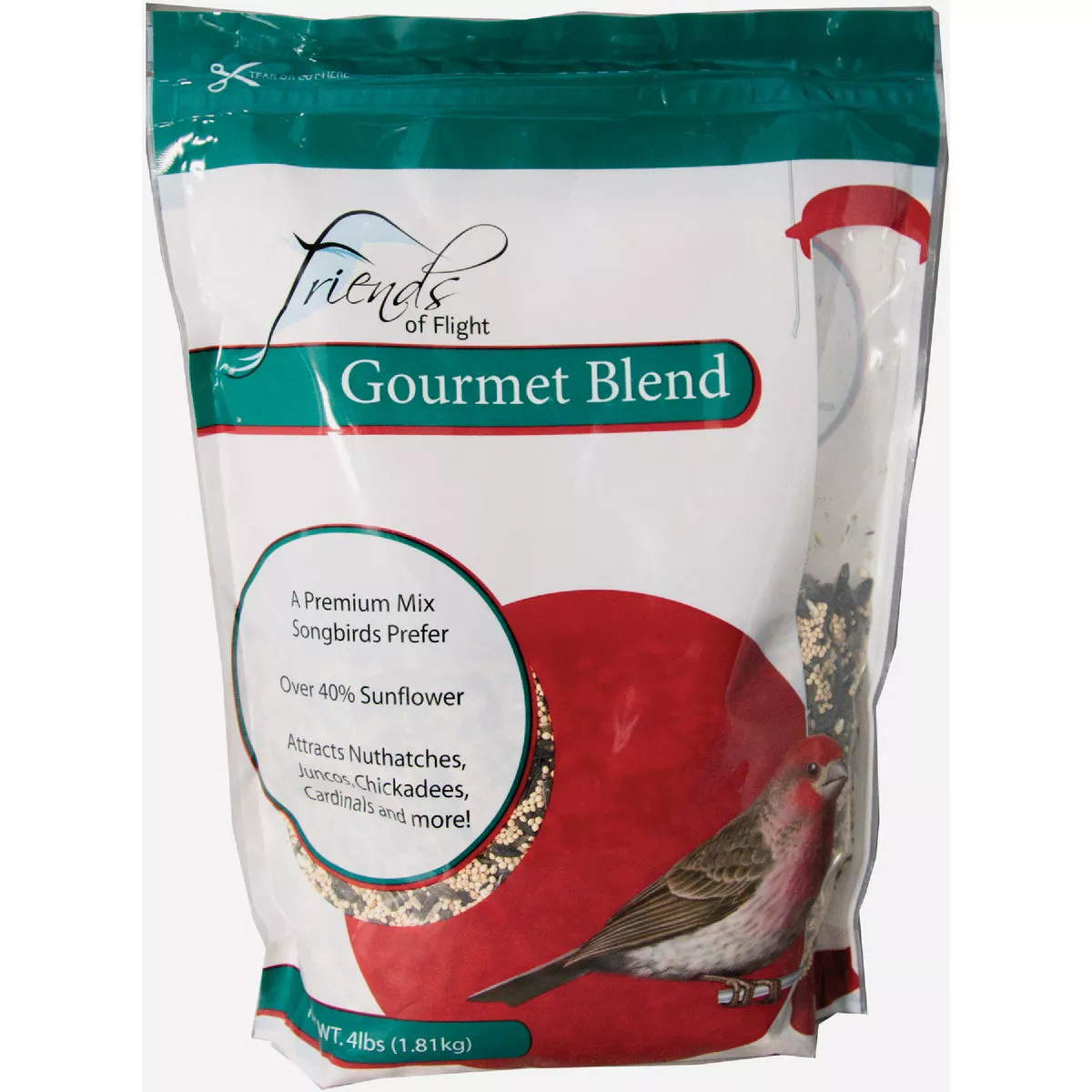 Friends of Flight 4 Lb. Gourmet Blend Bird Seed
