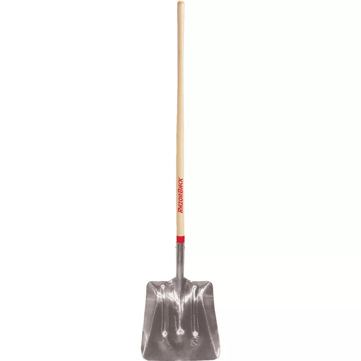 Ames Razor-Back 44 In. Wood Handle Aluminum Scoop Shovel