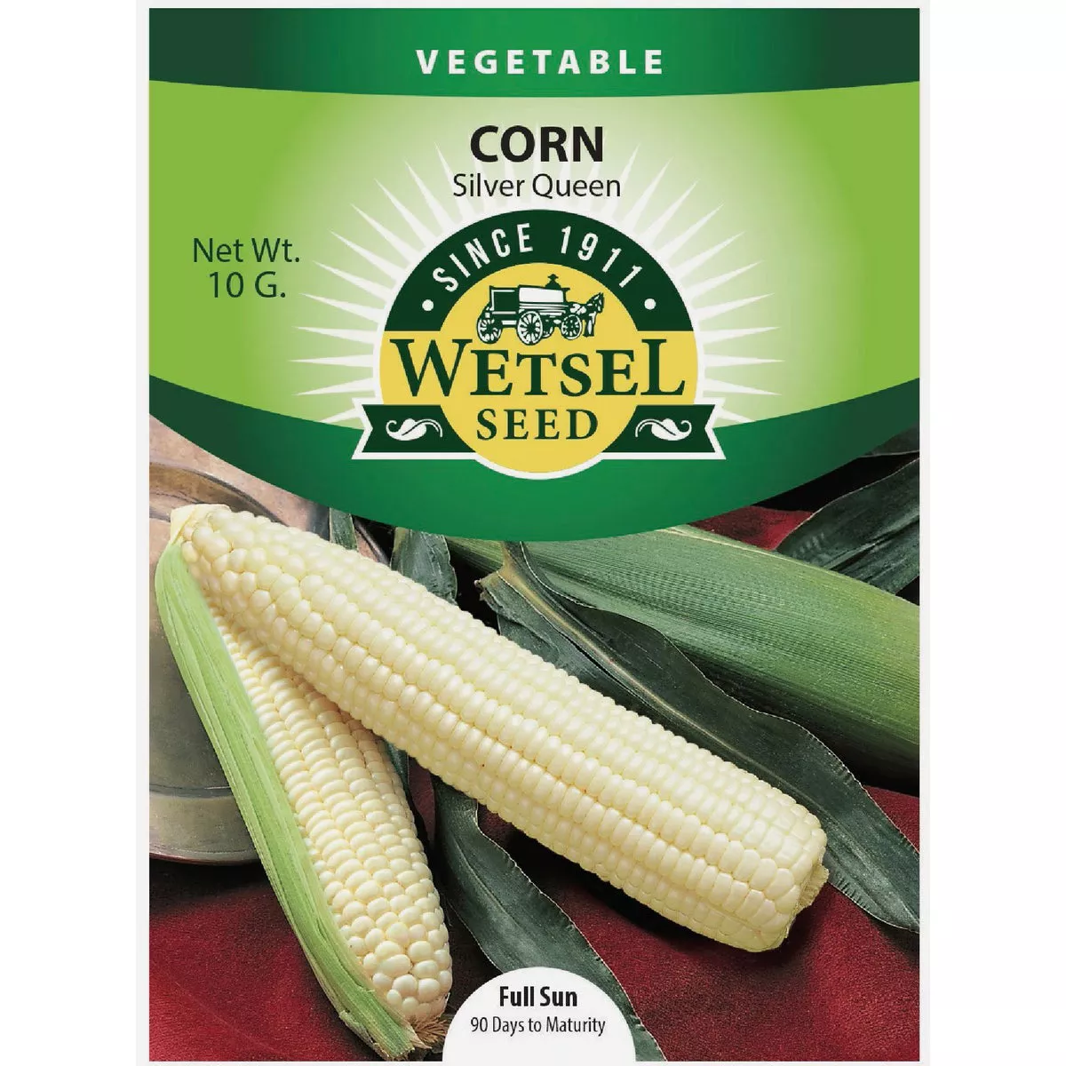 Wetsel Seed Silver Queen Corn Seed Packet