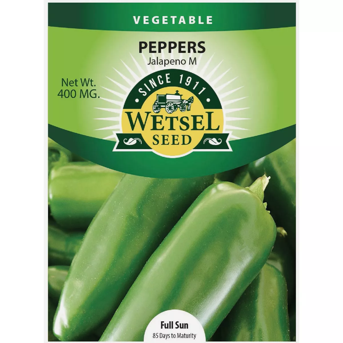 Wetsel Seed Jalapeni M Peppers Seed Packet