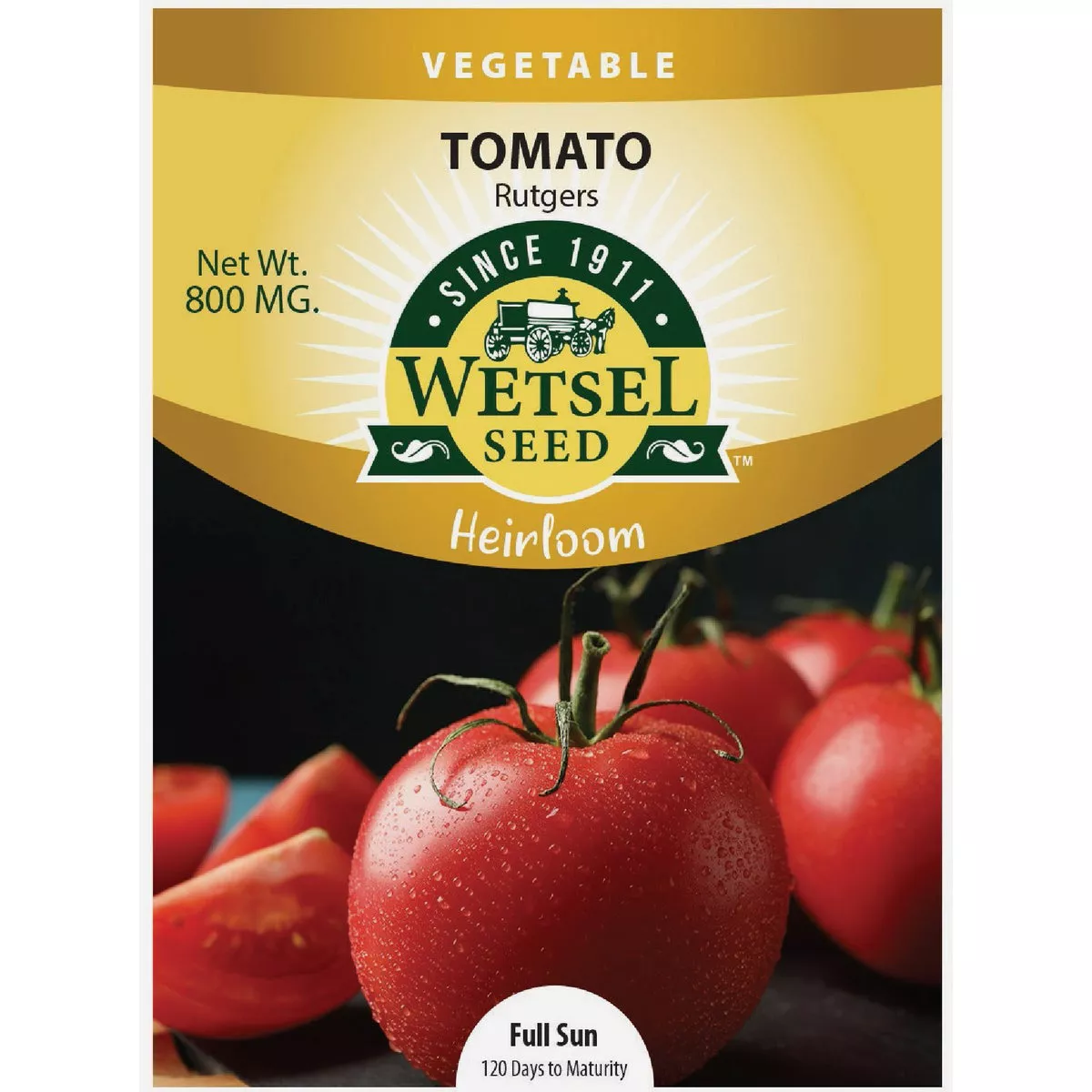 Wetsel Seed Heirloom Rutgers Tomato Seed Packet