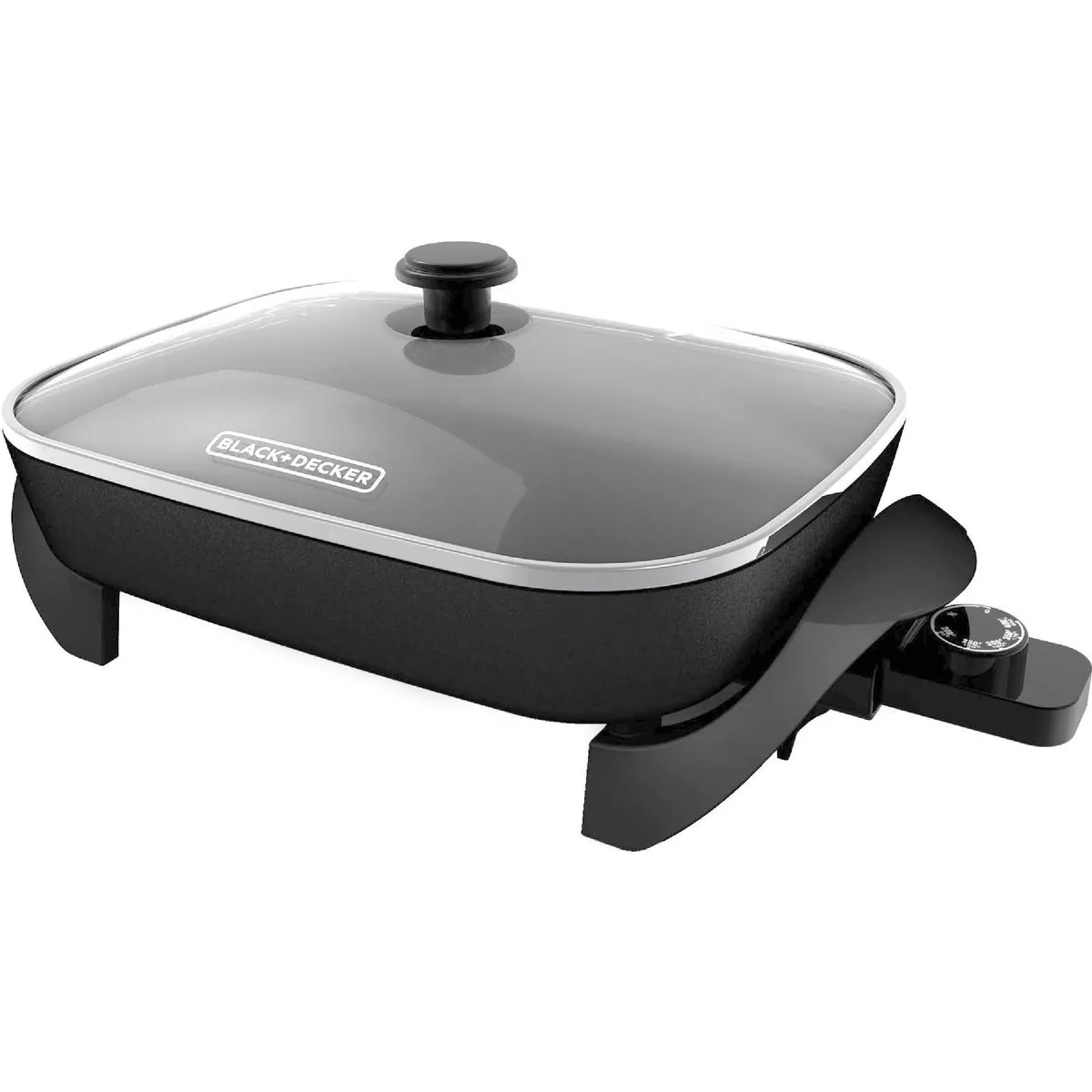 Black & Decker 12 In. x 15 In. Electric Skillet with Glass Lid - photo 2