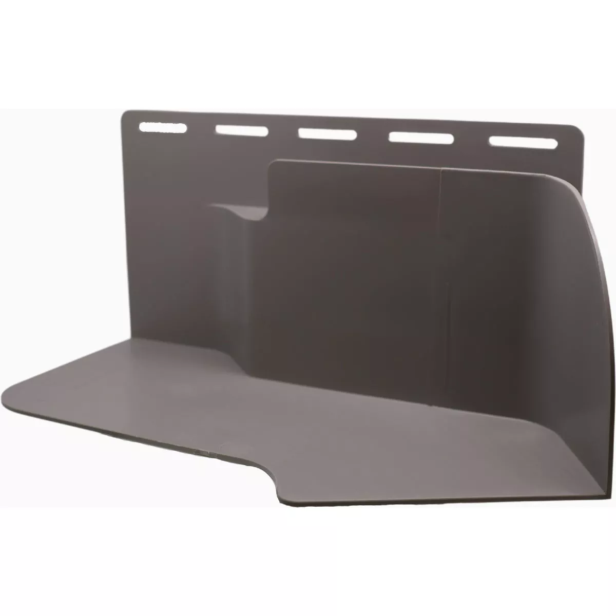 American Flashings J'd Out 3-3/4 In. x 8 In. Grey Polypropylene Kickout Flashing, Right Hand