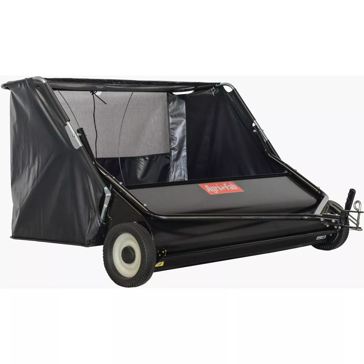Agri-Fab 52 In. W. Steel Tow-Behind Lawn Sweeper