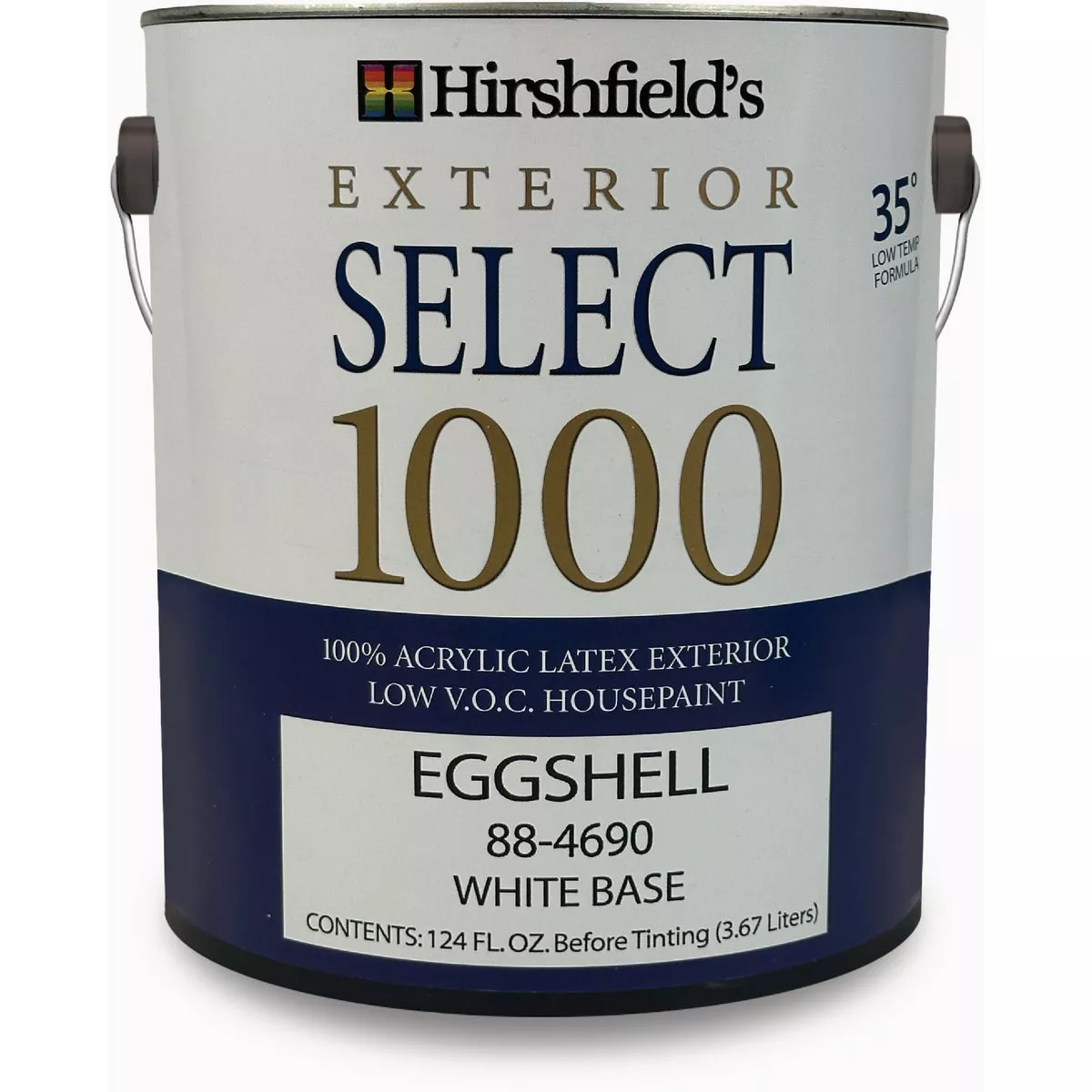 Hirshfield's Select 1000 Exterior Housepaint, Eggshell, 1 Gal.