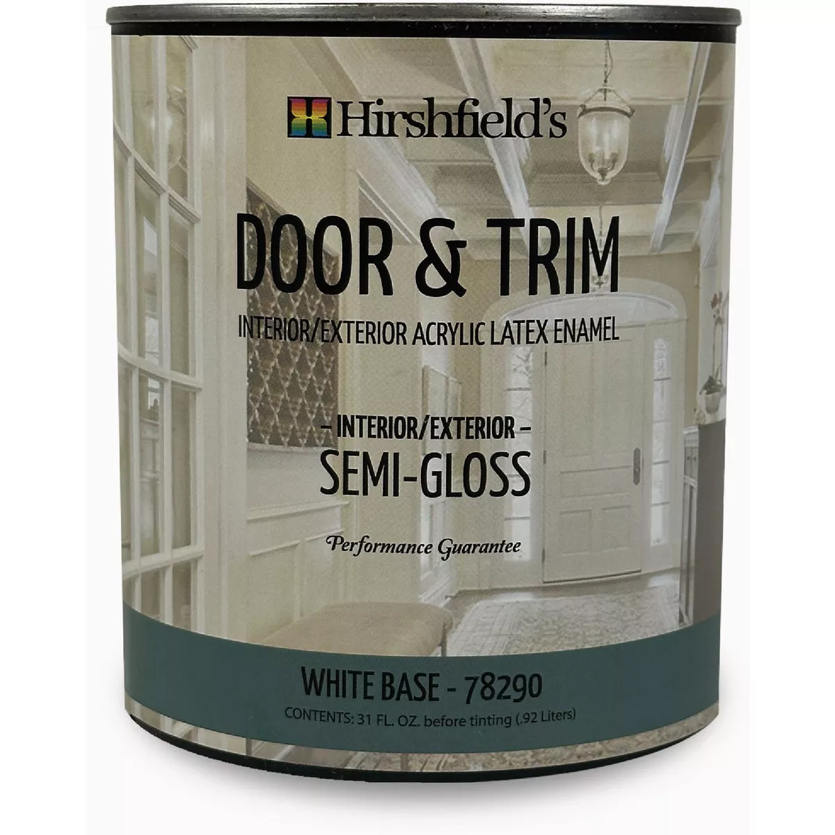 Hirshfield's Door & Trim Enamel, Semi Gloss, 1 Gal.