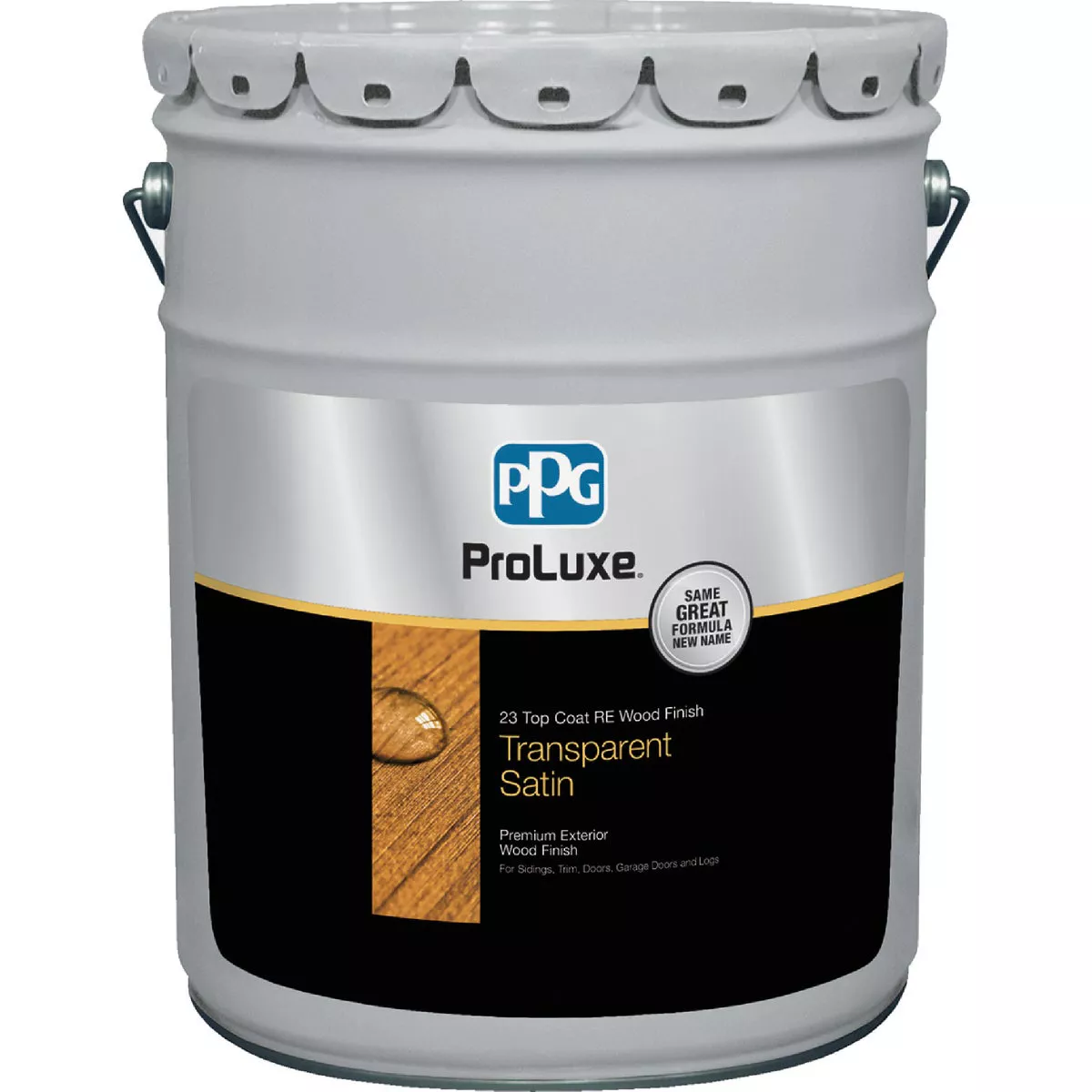 PPG ProLuxe 23 Top Coat RE Wood Finish Teak - 5 Gallon