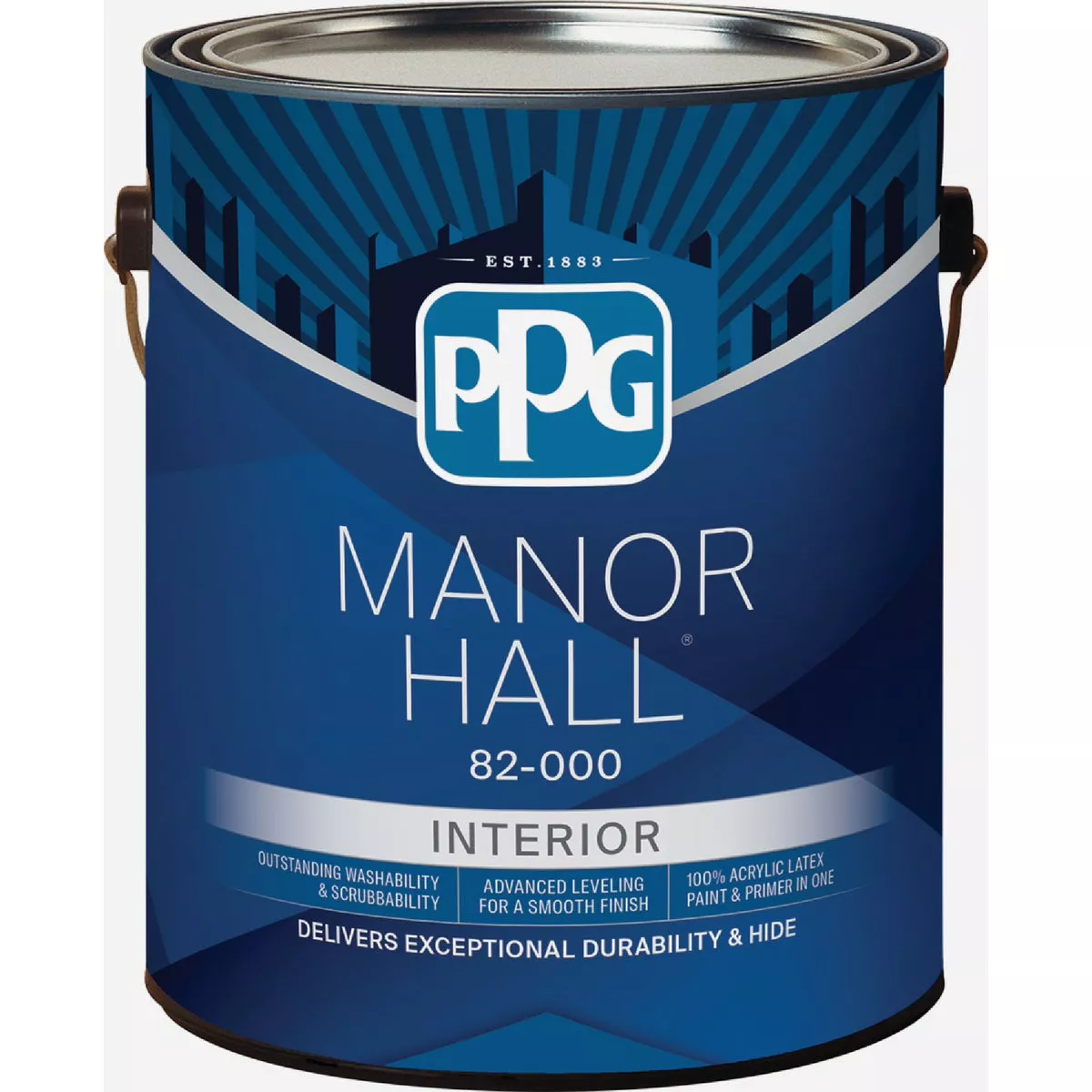 Manorhall Interior Acrylic Semi Gloss Ultra Deep Base Gallon