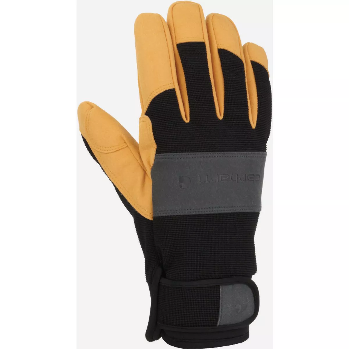 Carhartt Men's XL Black Barley Storm Defender Secure Cuff Glove