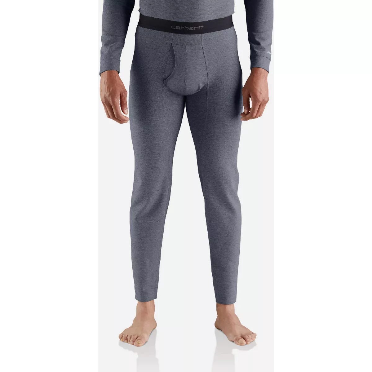 Carhartt Force Men's 2X Navy Heather Midweight Synthetic-Wool Blend ...