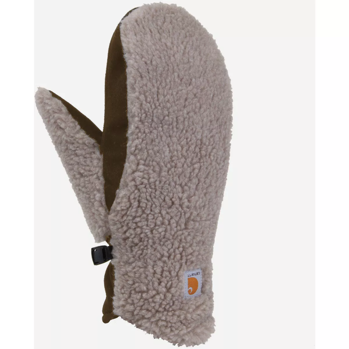 Carhartt Women's S Desert Sand Insulated Sherpa Mitten