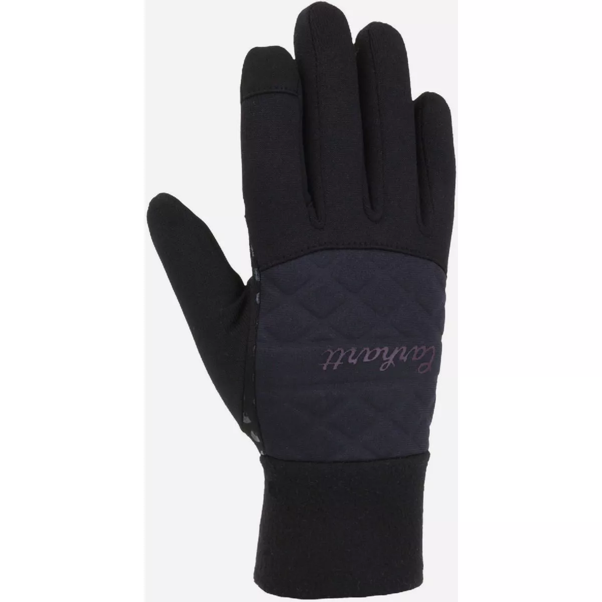 Carhartt Women's S Black Fleece Touch-Sensitive Knit Cuff Glove - photo 2