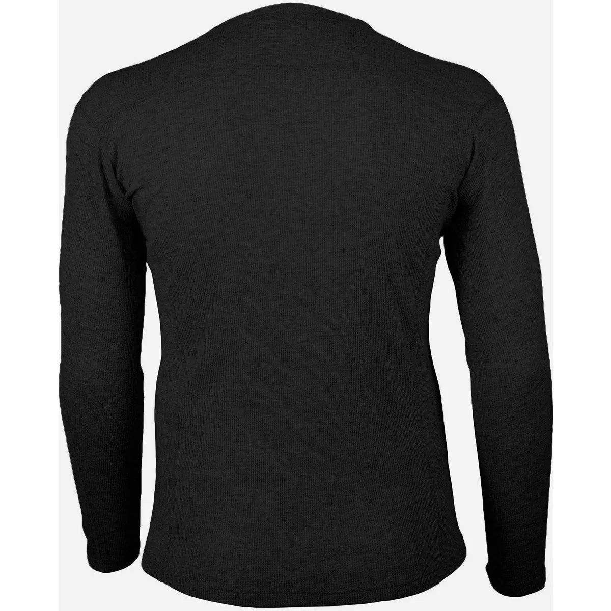Carhartt Men's 2X Black Heather Midweight Cotton Base Layer Crewneck Top - photo 2