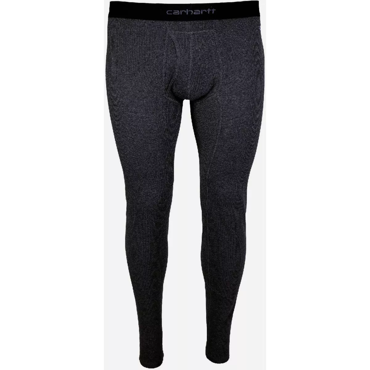 Carhartt Men's L Black Heather Midweight Cotton Base Layer Pant
