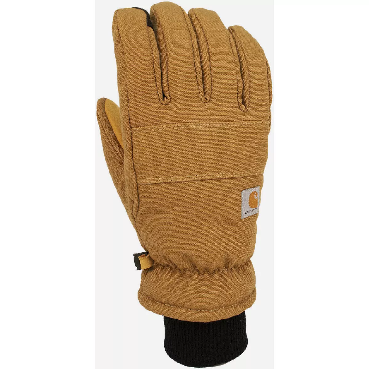 Carhartt Women's M Brown Insulated Duck Synthetic Leather Touch-Sensitive Knit Cuff Glove