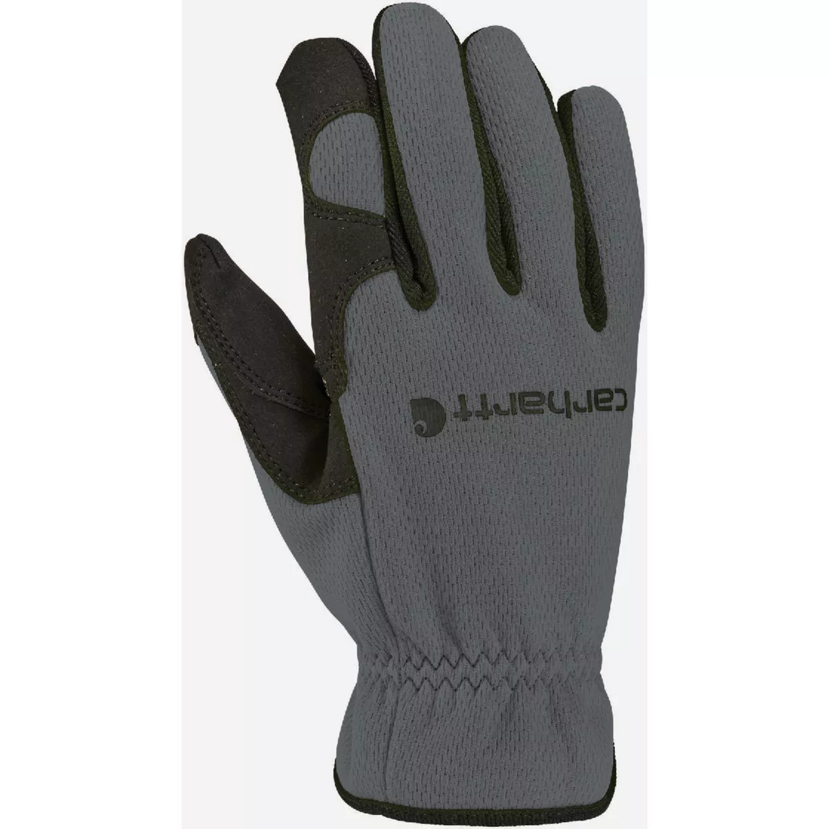 Carhartt Men's L Gray High Dexterity Open Cuff Glove