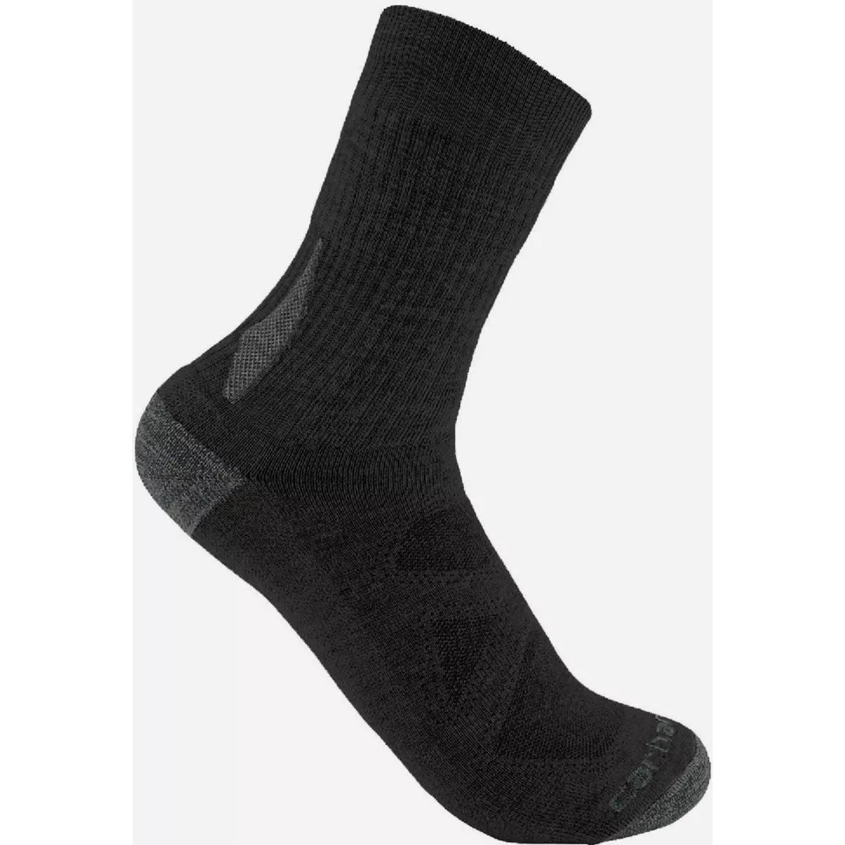 Carhartt Men's M Black Heavyweight Merino Wool Blend Short Crew Sock