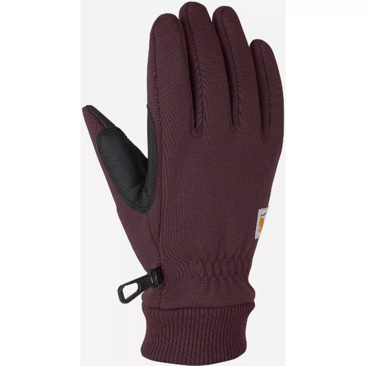 Carhartt Women's S Blackberry Wind Fighter Thermal-Lined Fleece Touch-Sensitive Knit Cuff Glove