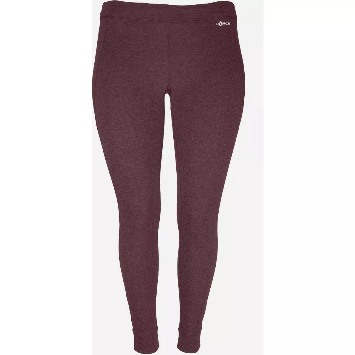Carhartt Force Women's XS Blackberry Heather Midweight Synthetic-Wool Blend Base Layer Pant