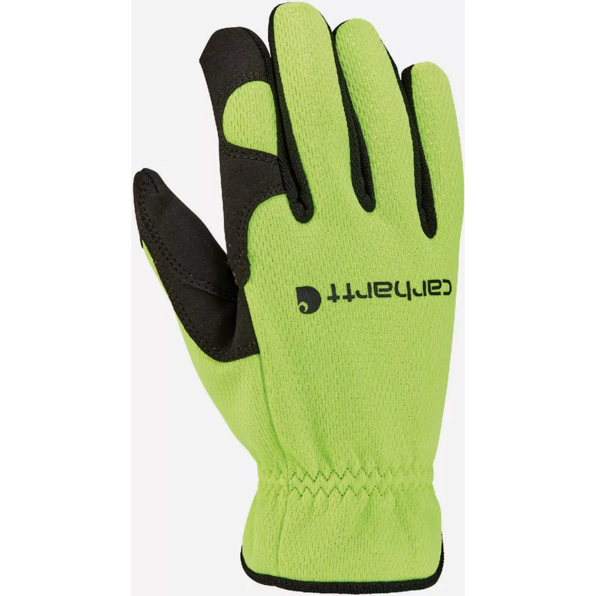 Carhartt Men's M Hi Vis Lime High Dexterity Open Cuff Glove