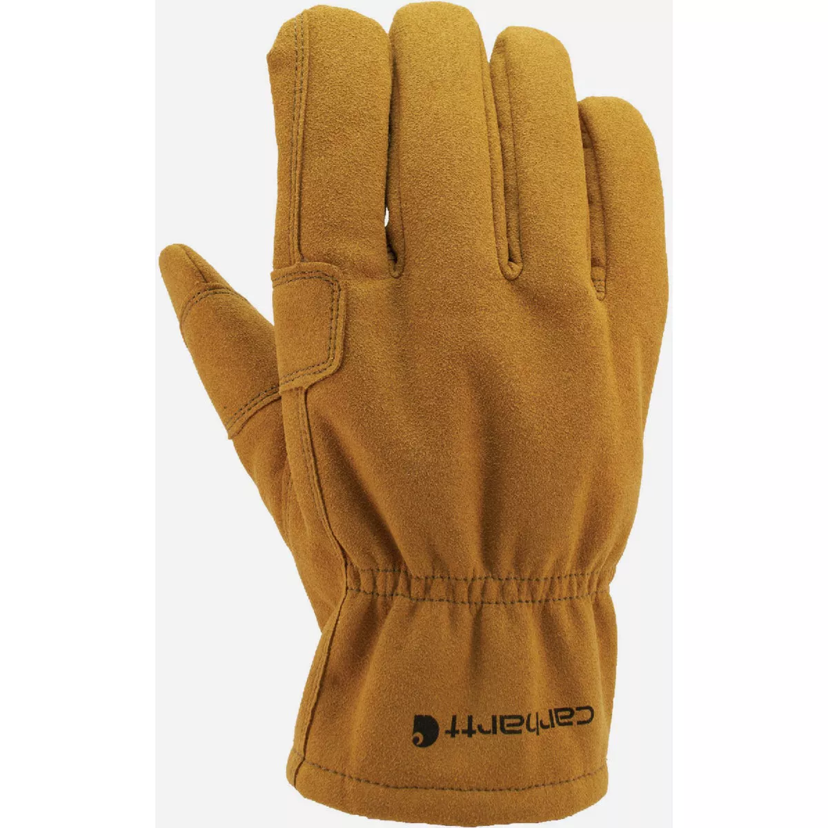 Carhartt Men's L Brown Synthetic Suede Open Cuff Fencer Work Glove
