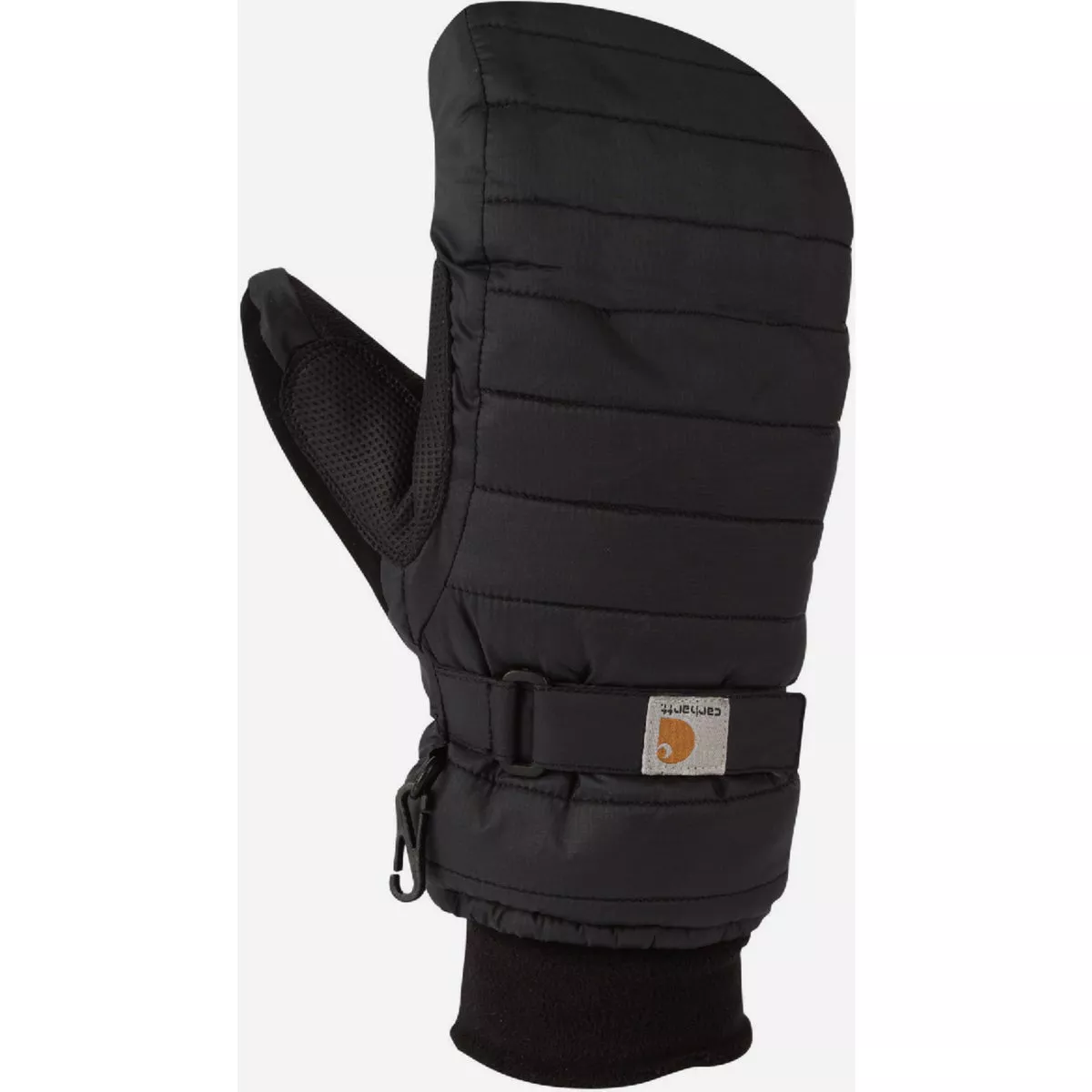 Carhartt Women's M Black Waterproof Insulated Quilted Knit Cuff Mitten