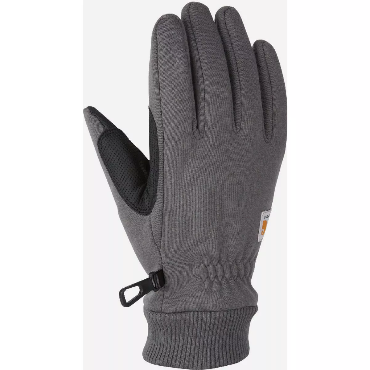 Carhartt Men's XXL Carbon Heather Wind Fighter Thermal-Lined Fleece Touch-Sensitive Knit Cuff Glove
