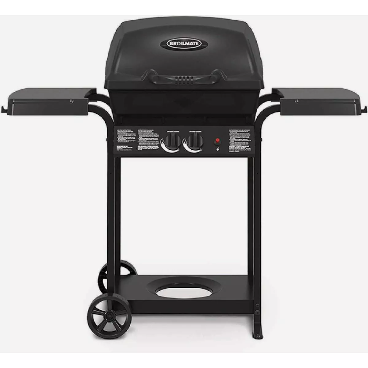 Broil-Mate 2 Burner Black 25,000 BTU LP Gas Grill