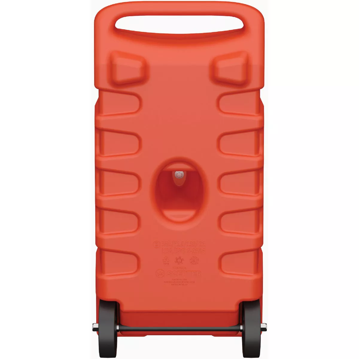Scepter Flo n' Go 14 Gal. Duramax Wheeled Poly Fuel Container with Hose and Transfer Pump - photo 4