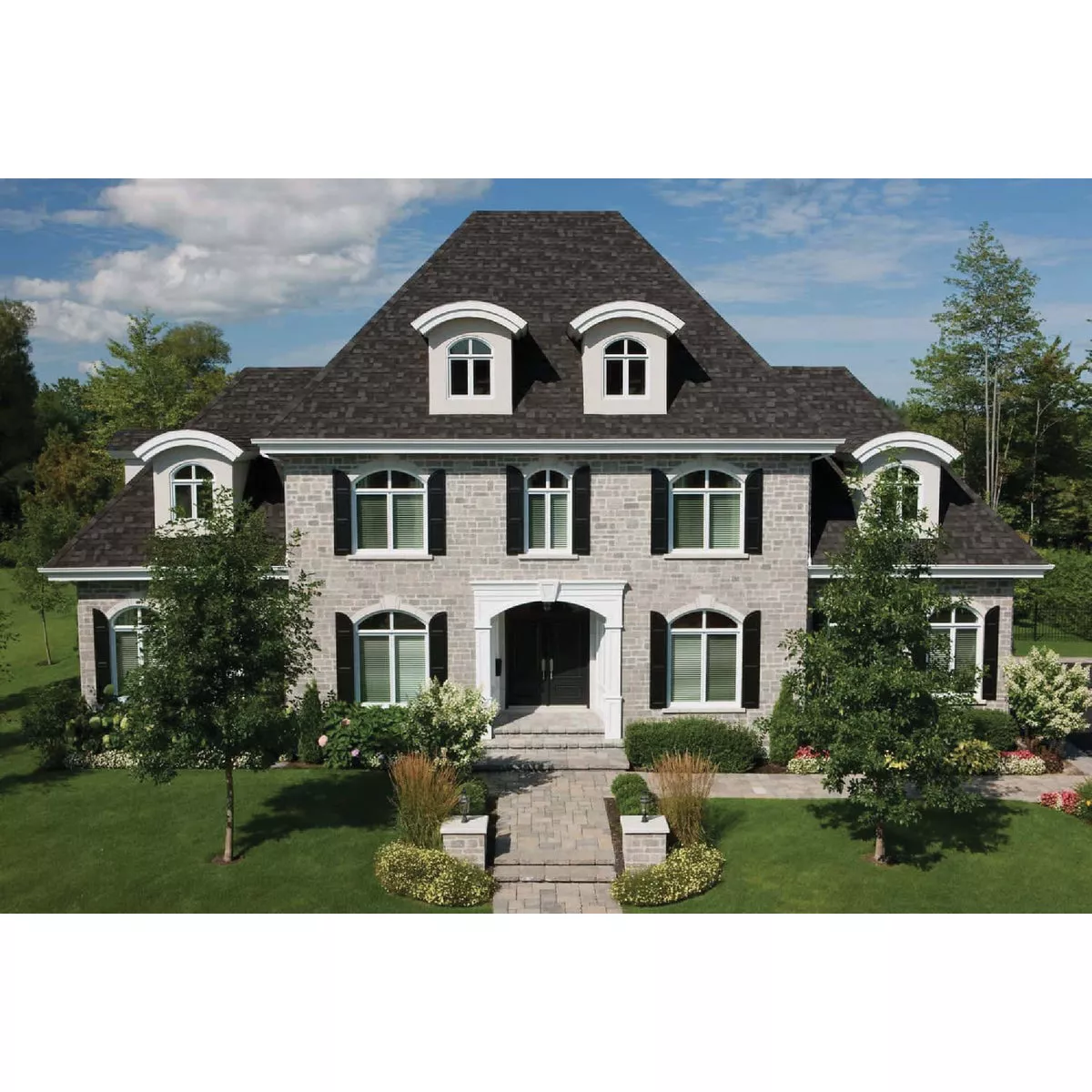 IKO Cambridge Dual Black Architectural Roofing Shingles