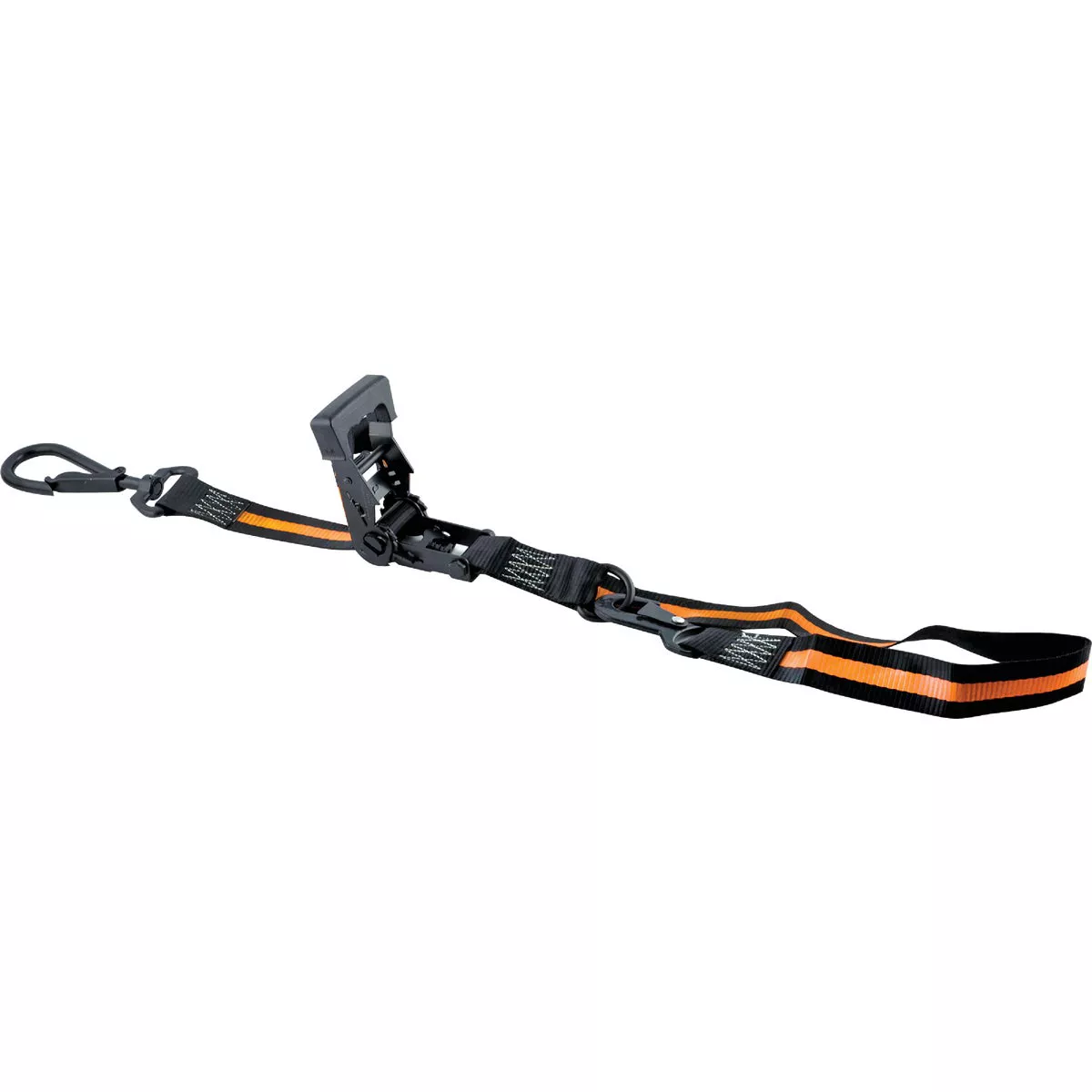 Erickson 8 Ft. Big Hook Ratchet Tie-Down Strap (2-Pack)